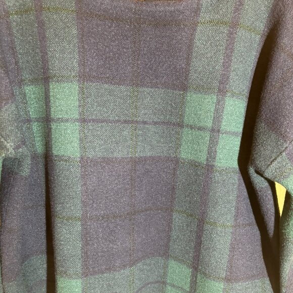 🎄Tahari Pullover Christmas Plaid Sweater Size XL - Picture 3 of 7